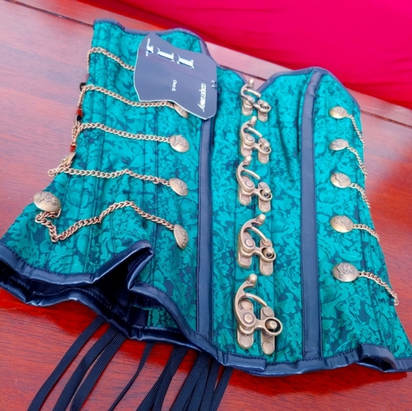 BUNDLE of 2 Steampunks corsets from Corset Story, size 28" / US 12 - Picture 8 of 11